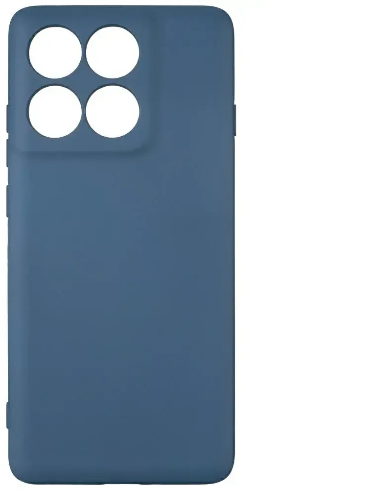 Dėklas Beline Silicone, skirtas Motorola Edge 60 Pro, mėlynos spalvos
