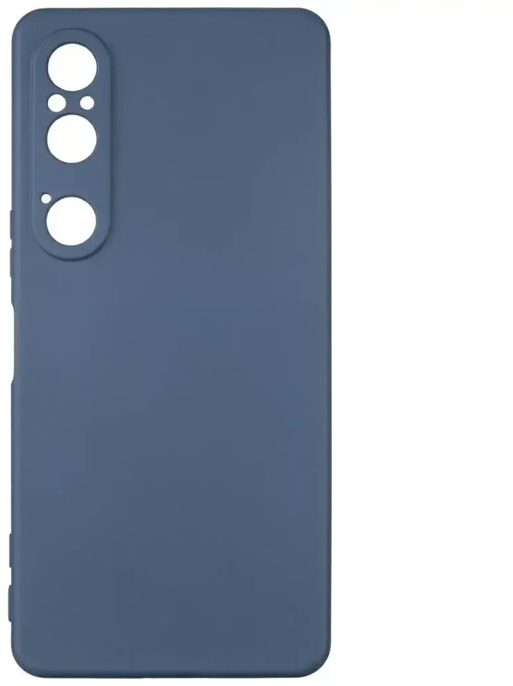 Dėklas Beline Silicone skirtas Sony Xperia 1 VI mėlynos spalvos