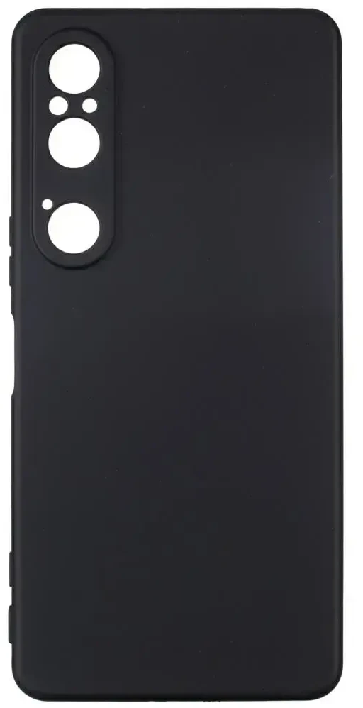 Dėklas Beline Silicone, skirtas Sony Xperia 1 VI, juodos spalvos