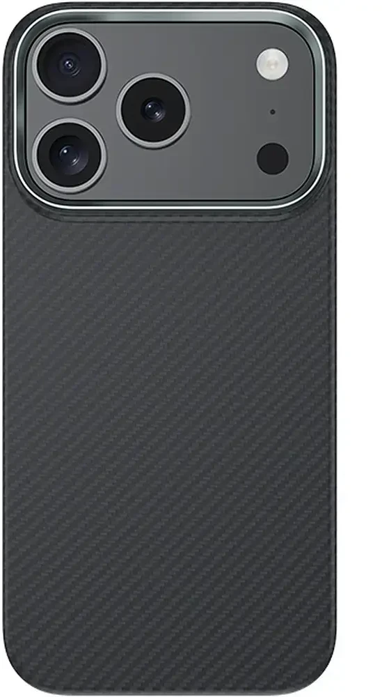 Benks Dėklas Magnetic Armor Air Kevlar Metal Frame 600D (C.K.FL.AP.BK.A072) do Iphone 18 Pro/17 Pro