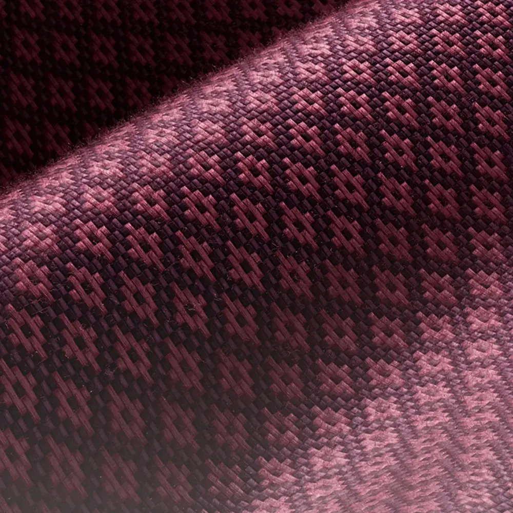 Benks dėklas Magnetic Armor Air Armor Grid Kevlar Metal Frame 600D (C.K.FL.AP.JX.0072) skirtas iPhone 18 Pro/17 Pro burgundinis