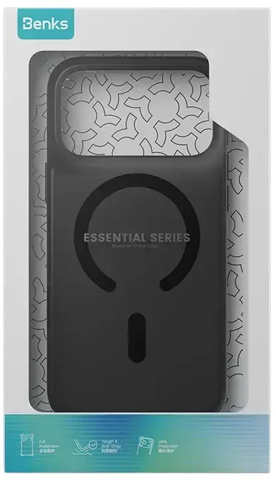 Benks Dėklas Magnetic Lucid Armor Pro (C.K.PC.AP.BK.0073) do Iphone 18 Pro Max/17 Pro Max juoda (Camera Control Button)