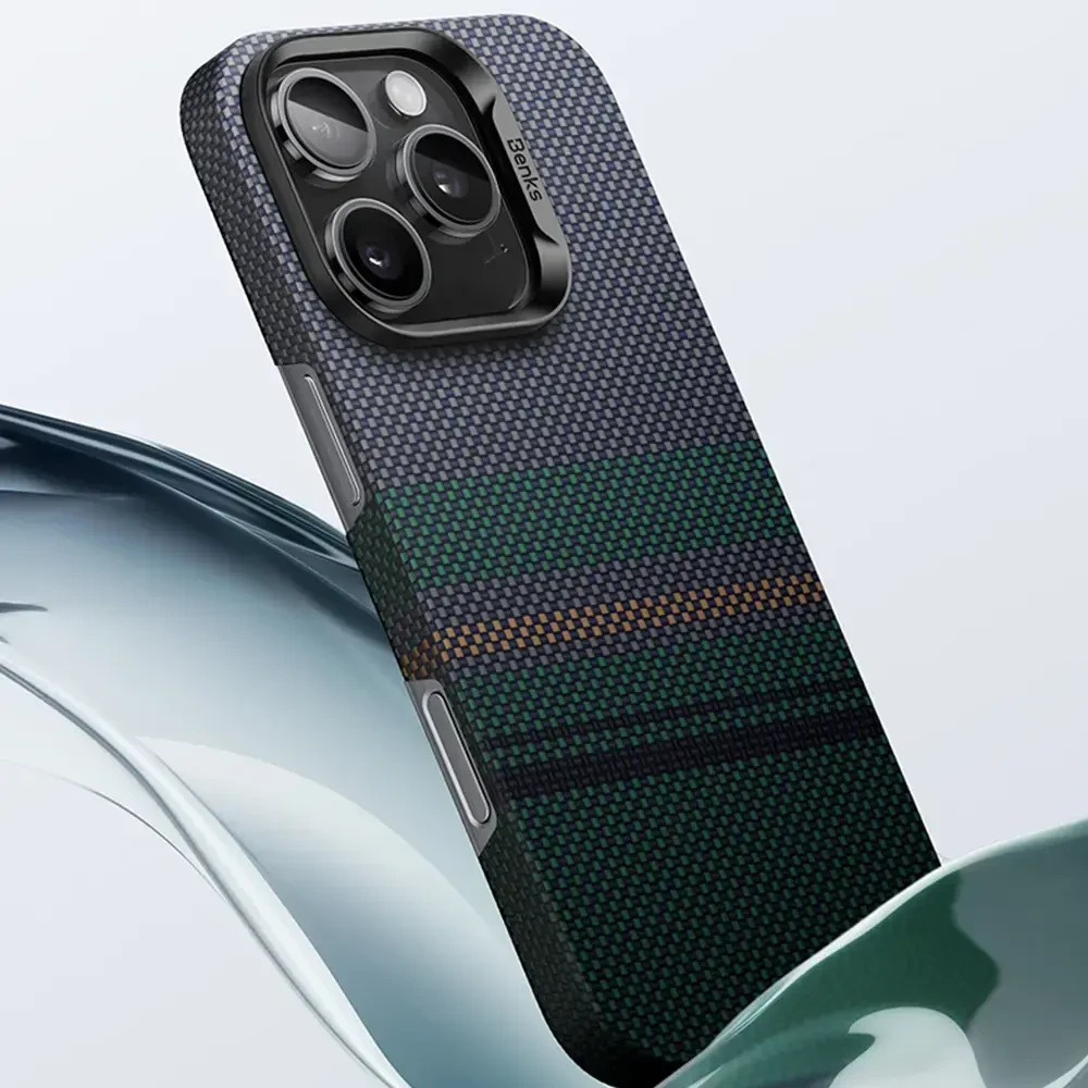 Benks Magnetic Armor Air Aurora Kevlar 600D dėklas (0066) Apple iPhone 16 Pro Max