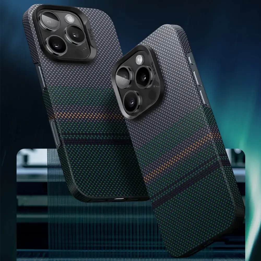 Benks Magnetic Armor Air Aurora Kevlar 600D dėklas (0066) Apple iPhone 16 Pro Max