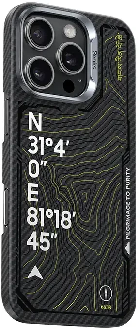 Benks Dėklas Magnetic Armor Air Kevlar 600D Summit Kangrinboque (0066) skirtas Apple iPhone 16 Pro Max