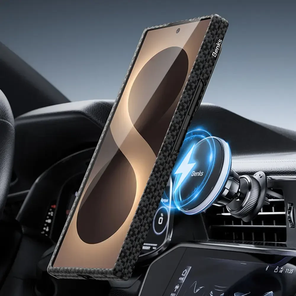 Benks Magnetic Armor Grid Air Grand Combo dėklas (C.K.FL.SA.BK.S051) Samsung Galaxy Z Fold 8 Ultra juodas