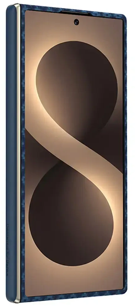 Benks Magnetic Armor Grid Air Grand Combo dėklas (C.K.FL.SA.BE.S051) skirtas Samsung Galaxy Z Fold 8 Ultra mėlynas