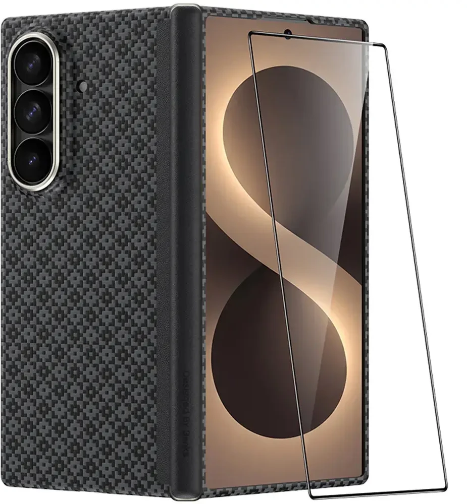 Benks Magnetic Armor Grid Air Grand Combo dėklas (C.K.FL.SA.BK.S051) Samsung Galaxy Z Fold 8 Ultra juodas