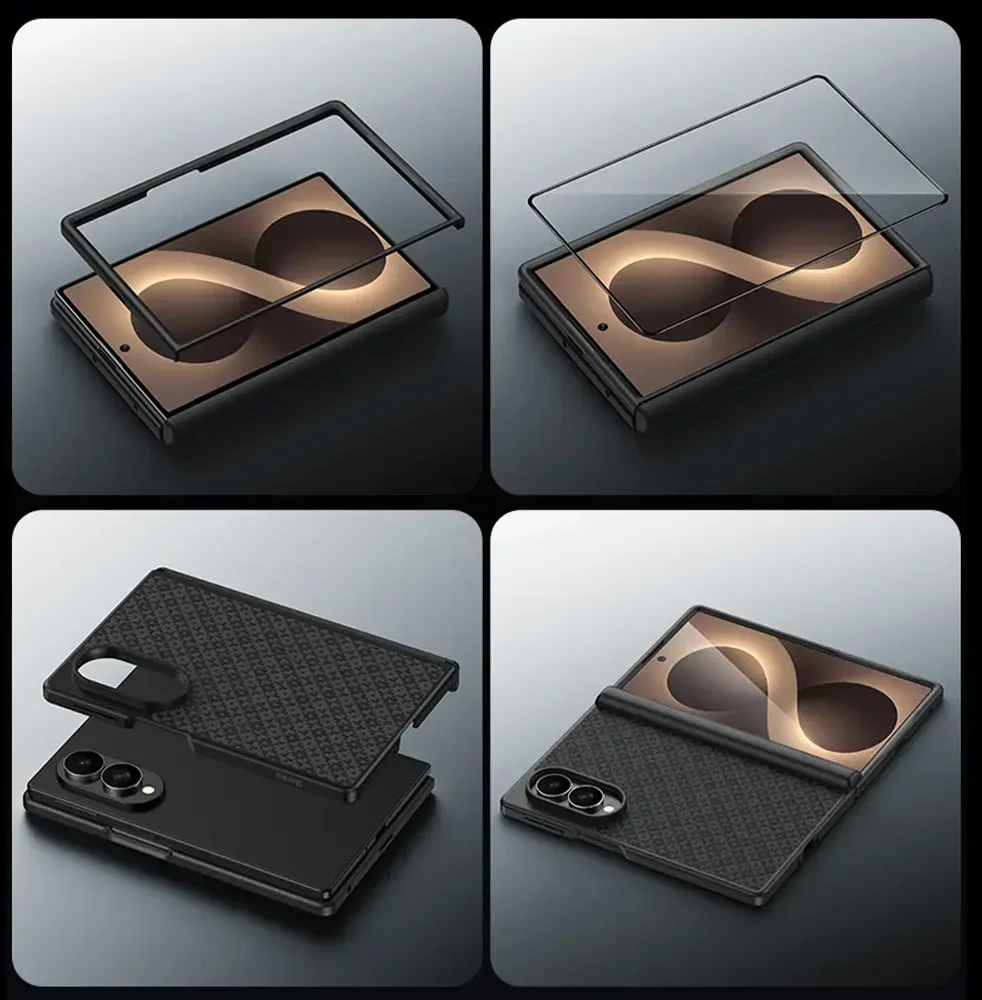 Benks Magnetic Armor Grid Pro Grand Combo dėklas (C.K.FL.SA.BK.C060) Samsung Galaxy Z Fold 8 juodas