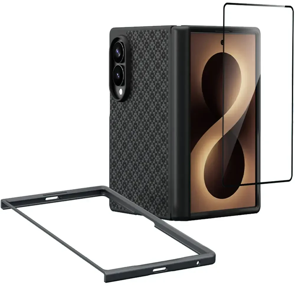 Benks Magnetic Armor Grid Pro Grand Combo dėklas (C.K.FL.SA.BK.C060) Samsung Galaxy Z Fold 8 juodas