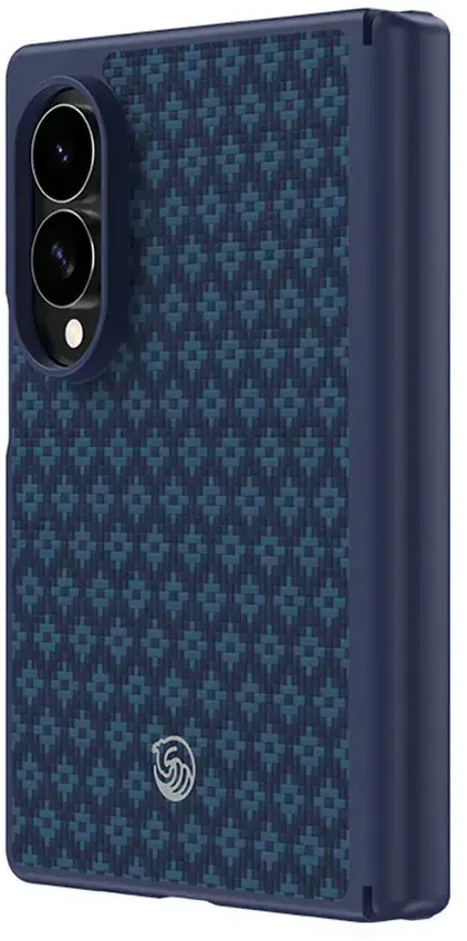 Benks Magnetic Armor Grid Pro Grand Combo dėklas (C.K.FL.SA.BE.C060) skirtas Samsung Galaxy Z Fold 8, mėlynas