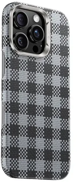 Benks Dėklas Magnetic Armor Vichy Kevlar (BF66) skirtas Apple iPhone 16 Pro Max juodos spalvos