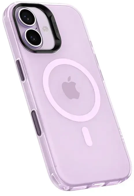 Dėklas Benks Magnetic Lucid Armor Case (C067) skirtas Apple iPhone 17 violetinės spalvos (Camera Control Button)