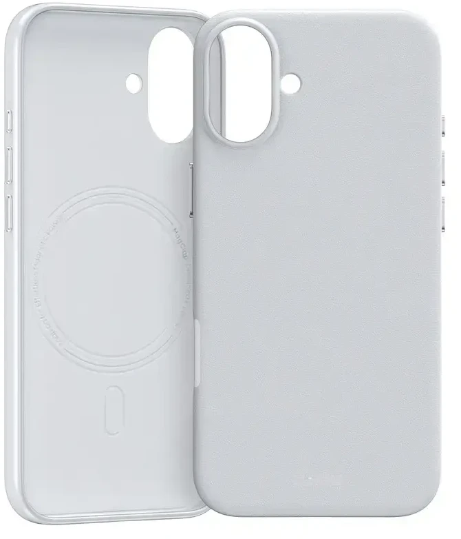 Benks Magnetic Vita Pro silikoninis dėklas skirtas Apple iPhone 16 pilkos spalvos