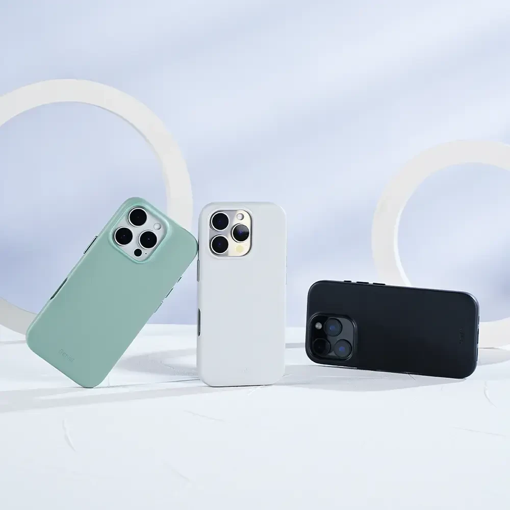 Benks Magnetic Vita Pro silikoninis dėklas skirtas Apple iPhone 16 Pro pilkos spalvos