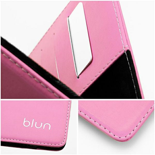 Oem BLUN universalus dėklas planšetiniams kompiuteriams 11" (UNT) rožinis