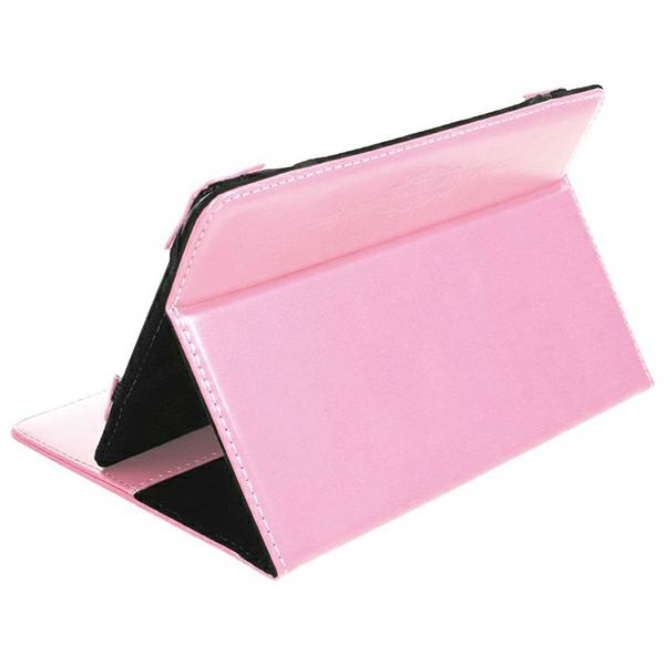 Oem BLUN universalus dėklas planšetiniams kompiuteriams 11" (UNT) rožinis