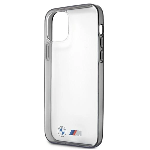 BMW BMHCP12SMBTOK iPhone 12 mini 5,4″ skaidrus kietas dėklas Sandblast
