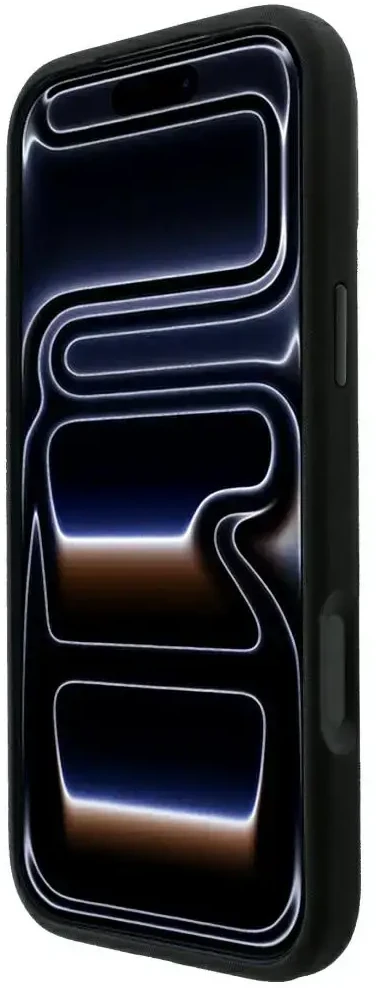BMW Kevlar Metal Logo MagSafe dėklas, skirtas iPhone 18 Pro / 17 Pro, juodas