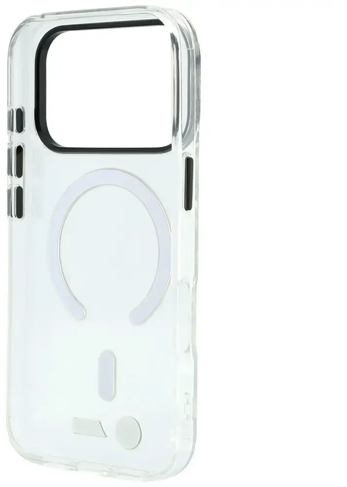 Dėklas BMW M IML Glossy Metal Logo & Trims MagSafe Case for iPhone 17 Pro / 18 Pro - Transparent
