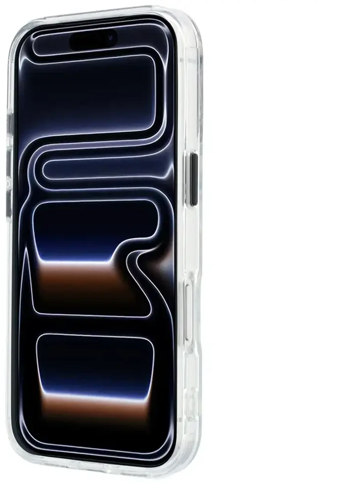 Dėklas BMW M IML Glossy Metal Logo & Trims MagSafe Case for iPhone 17 Pro / 18 Pro - Transparent