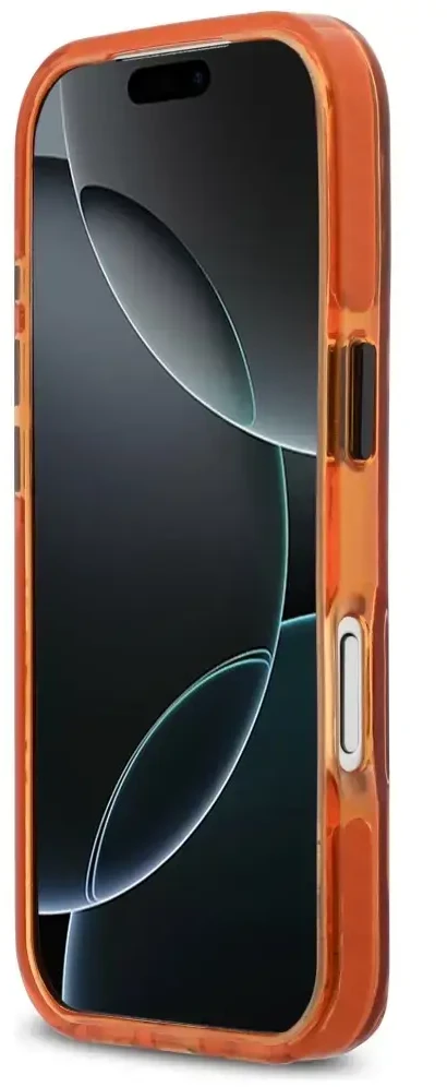 BMW M IML smūgiams atsparus metalinis logotipų „MagSafe“ dėklas, skirtas „iPhone 17 Pro Max“ – „Pro Oranžinis“