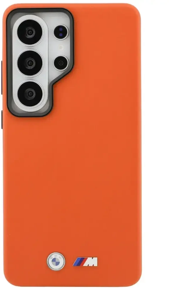 BMW M metalinis logotipo „MagSafe“ dėklas, skirtas „Samsung Galaxy S26 Ultra“, oranžinis
