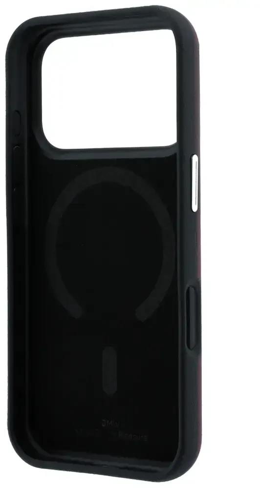 Dėklas BMW Sign Centered Deboss MagSafe Case for iPhone 17 Pro / 18 Pro - Burgundy