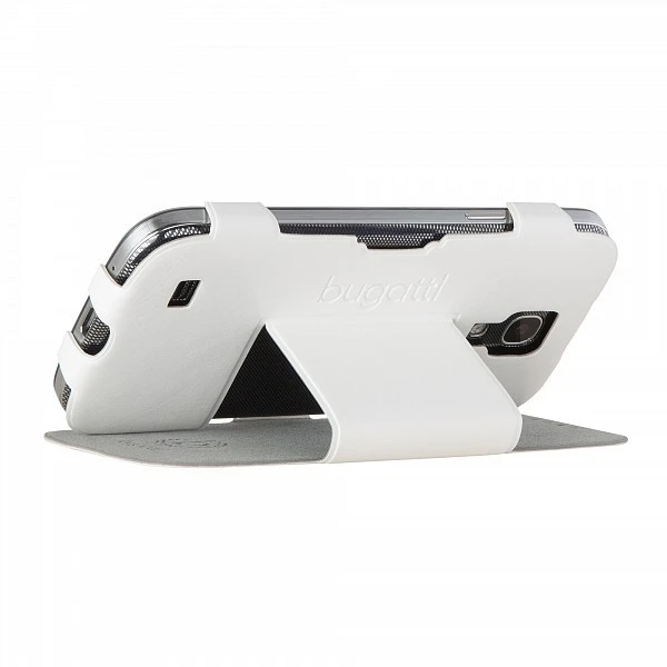 Dėklas Bugatti Bugatti UltraThin Book i9195 S4 mini whi 08331
