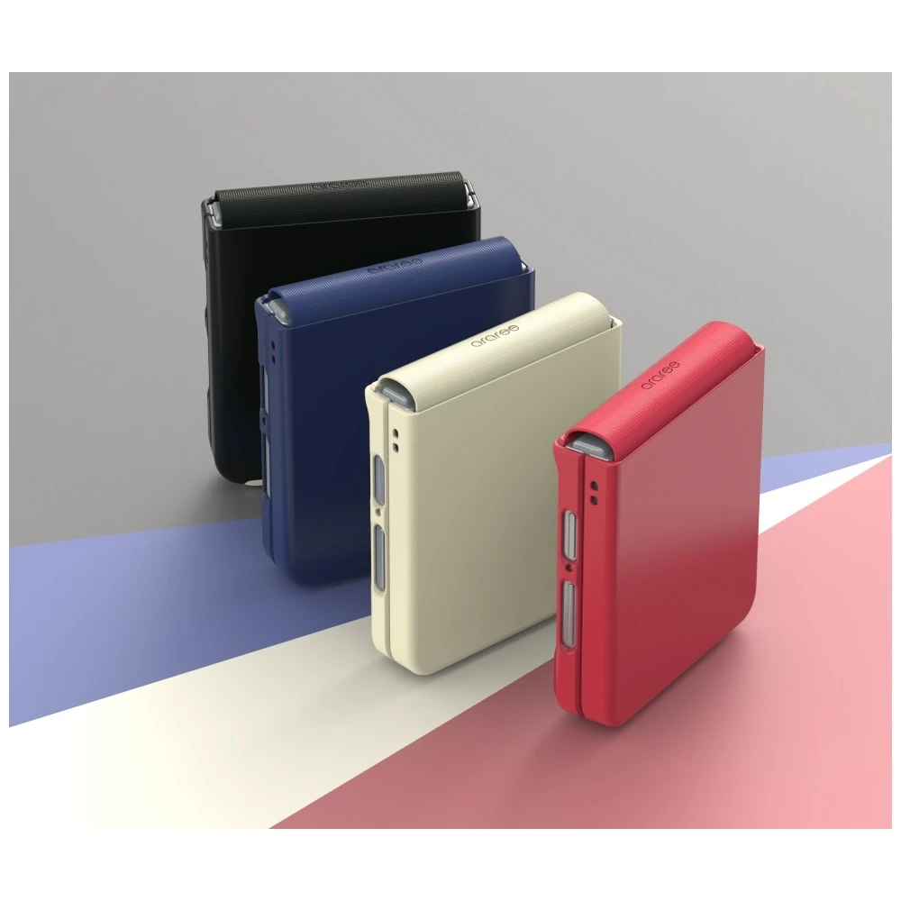 Dėklas Araree Aero Flex do Samsung Galaxy Z Flip7 juoda