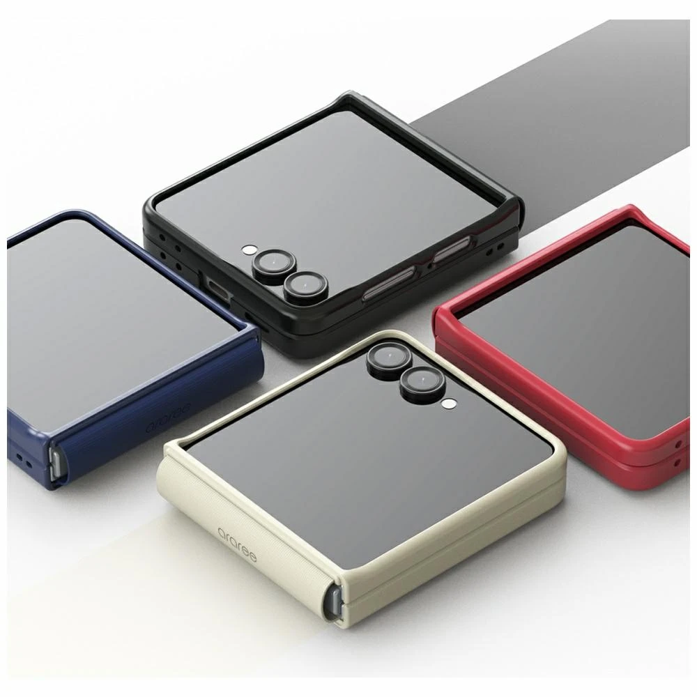 Dėklas Araree Aero Flex M MagSafe Qi2 do Samsung Galaxy Z Flip7 tamsiai mėlyna