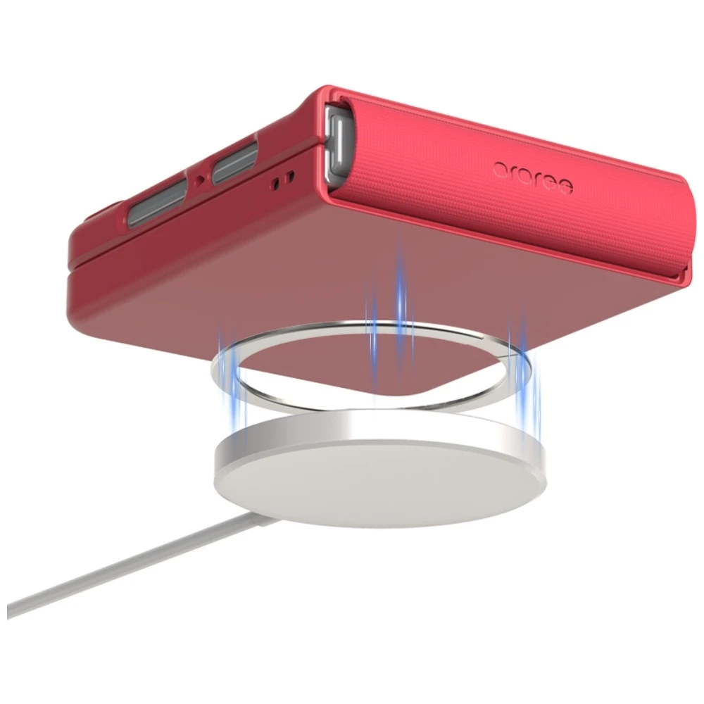Dėklas Araree Aero Flex M MagSafe Qi2 do Samsung Galaxy Z Flip7 tamsiai mėlyna