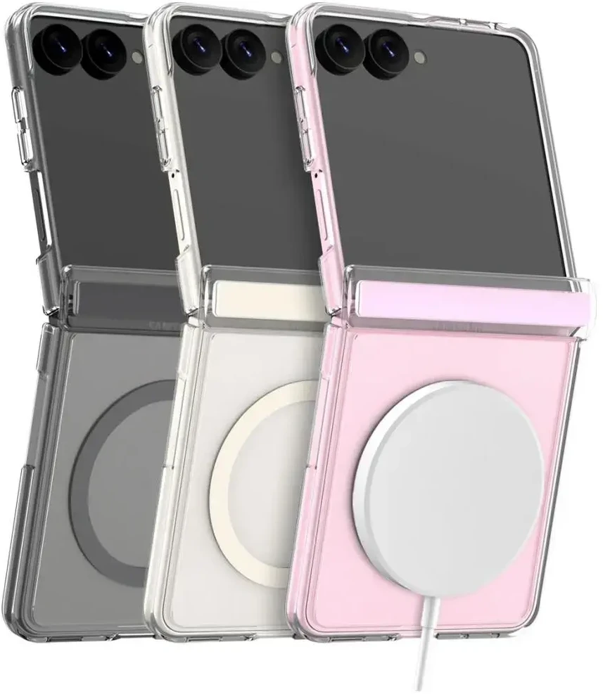 Dėklas Araree Duple 360 M do Z Flip 8 clear cream