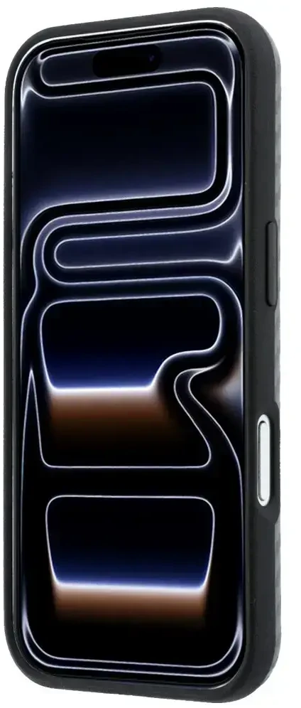 Dėklas BMW M Carbon Printed Ringl MagSafe do iPhone 18 Pro / 17 Pro antracito