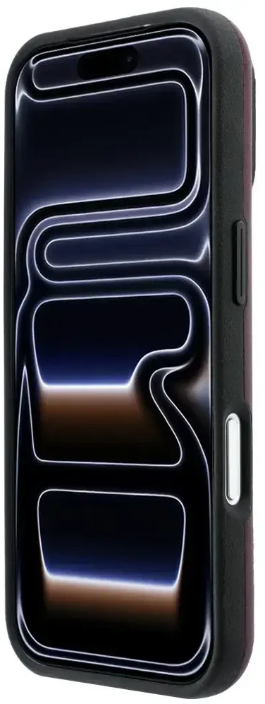 Dėklas BMW M Mėlyna Perfo Metal Logo MagSafe do iPhone 18 Pro Max / 17 Pro Max bordinė