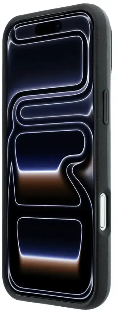 Dėklas BMW M Mėlyna Perfo Metal Logo MagSafe, skirtas iPhone 18 Pro Max / 17 Pro Max, pilkas