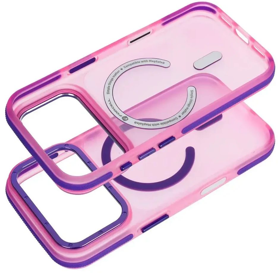 Dėklas Case for iPhone 18 Pro Max / 17 Pro Max Forcell F-Protect Vivid Premium compatible with MagSafe pink