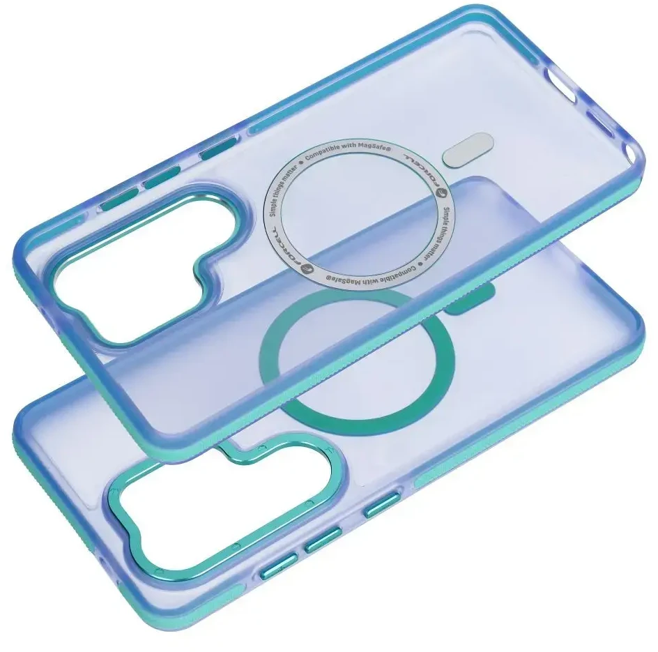 Dėklas na Samsung S26 FE Forcell F-Protect Vivid Premium zgodne su MagSafe mėlyna 0INT