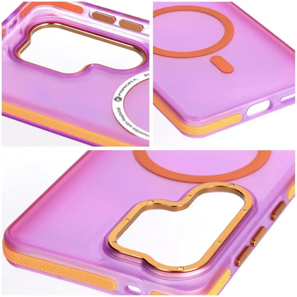 Dėklas na Samsung S26 FE Forcell F-Protect Vivid Premium zgodne su MagSafe violetinė 0INT