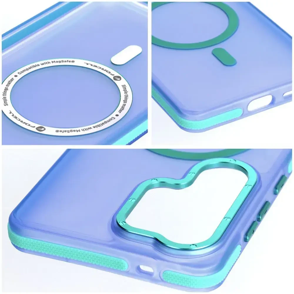 Dėklas na Samsung S26 Ultra Forcell F-Protect Vivid Premium zgodne su MagSafe mėlyna 0INT