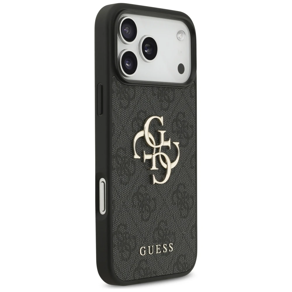 Dėklas Guess 4G Big Logo skirtas iPhone 17 Pro Max juodos spalvos