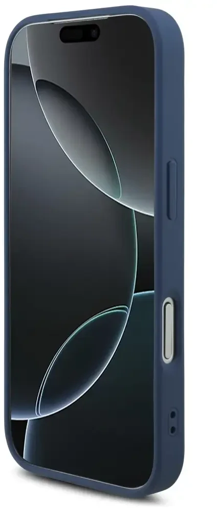 Dėklas Guess 4G Big Logo Case, skirta iPhone 17 Pro / 18 Pro - Mėlyna