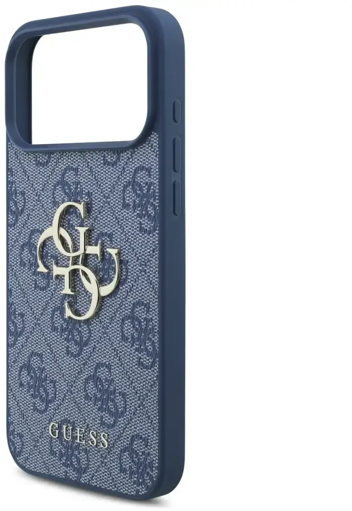 Dėklas Guess 4G Big Logo do iPhone 18 Pro Max / 17 Pro Max mėlyna