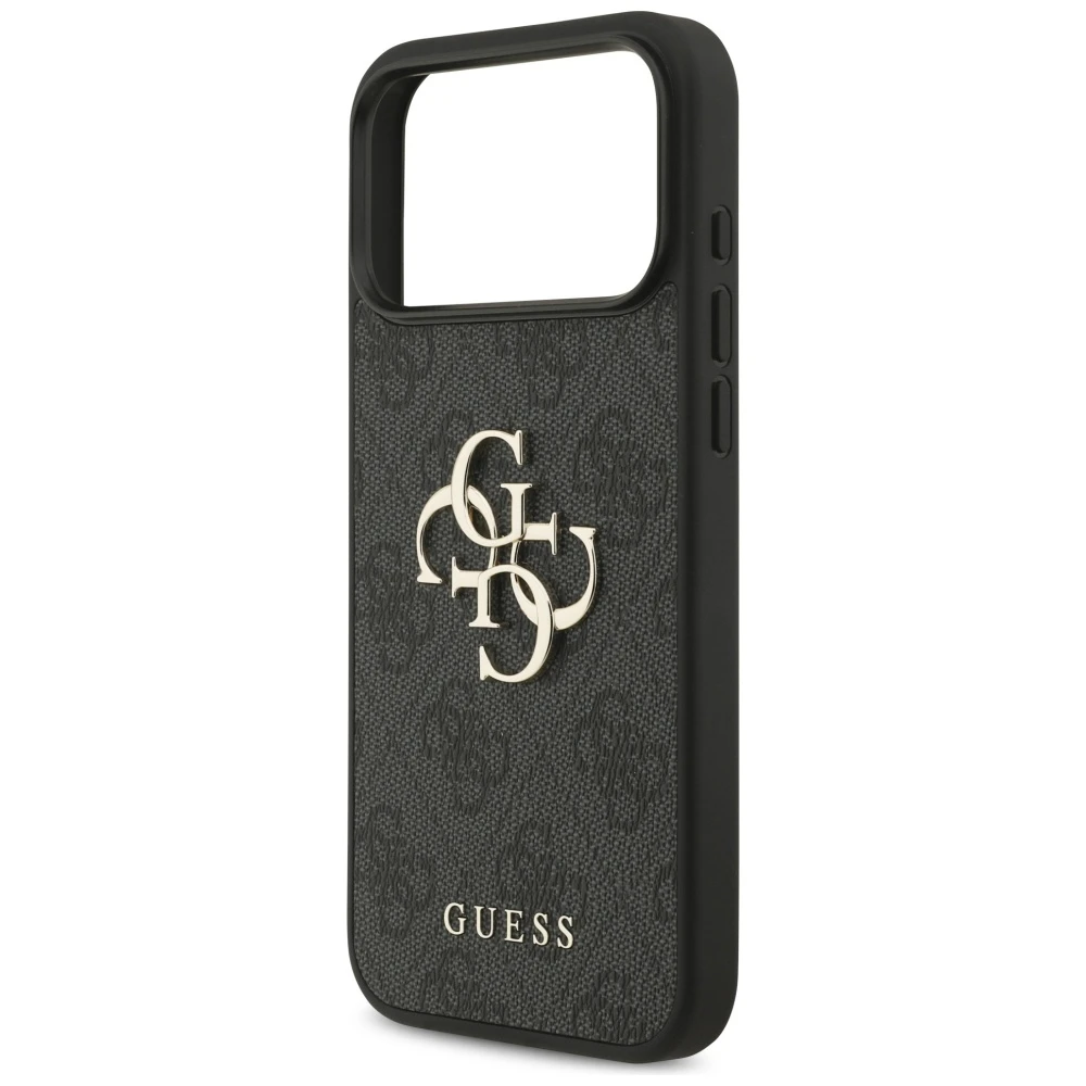 Dėklas Guess 4G Big Logo skirtas iPhone 17 Pro Max juodos spalvos