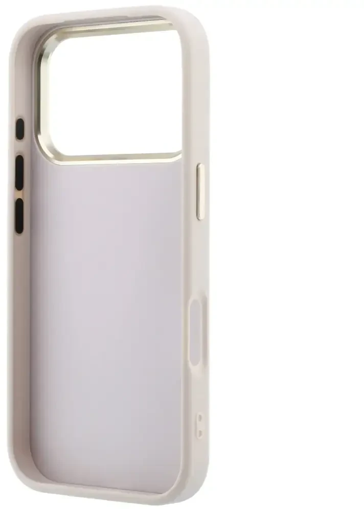 Dėklas Guess 4G & Big Strass Logo do iPhone 18 Pro / 17 Pro rožinė