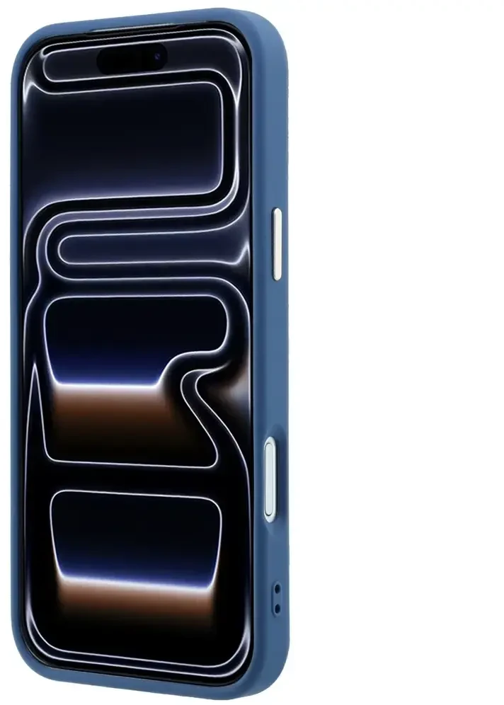 Dėklas Guess 4G & Big Strass Logo do iPhone 18 Pro Max / 17 Pro Max mėlyna