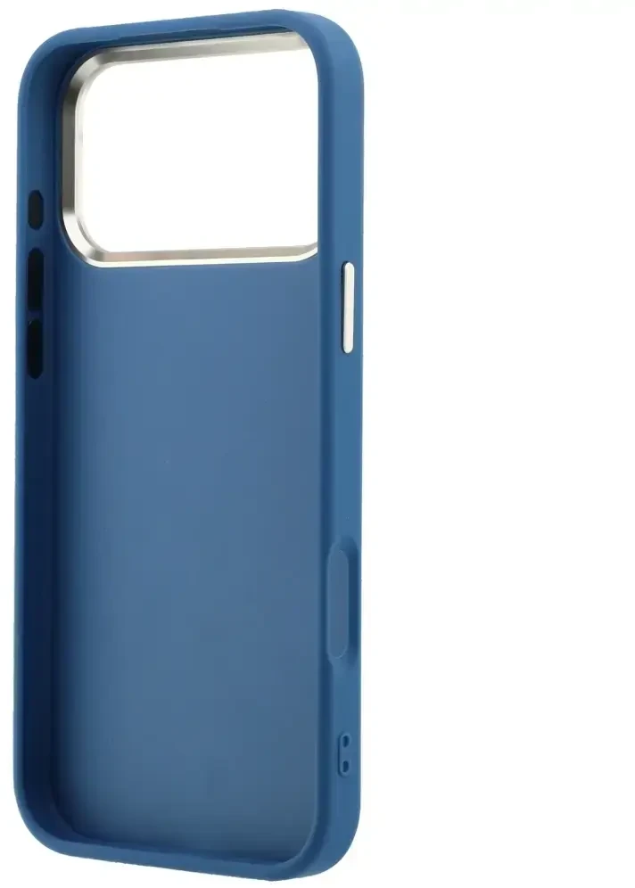 Dėklas Guess 4G & Big Strass Logo do iPhone 18 Pro Max / 17 Pro Max mėlyna