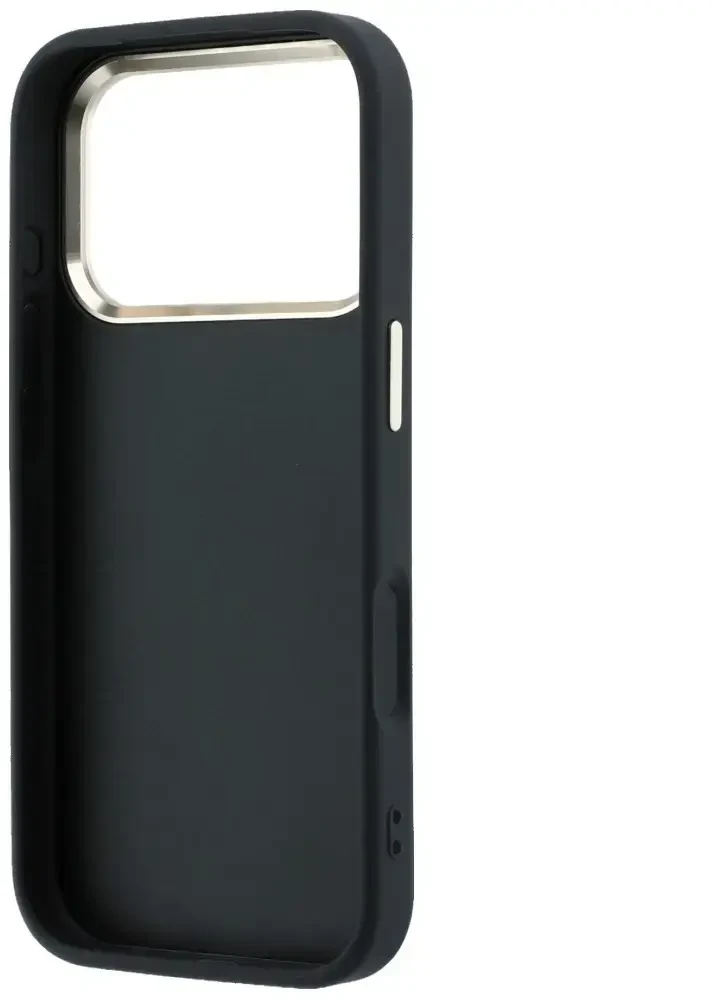 Dėklas Guess 4G & Big Strass Logo do iPhone 18 Pro Max / 17 Pro Max juoda
