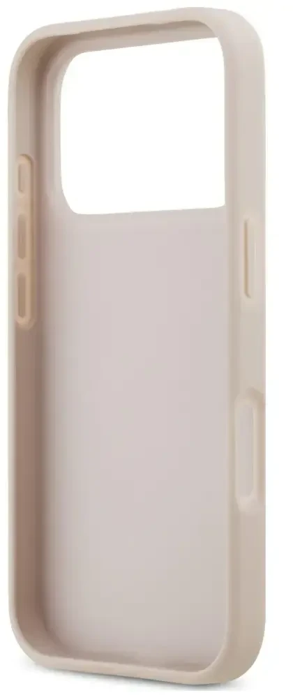 Dėklas Guess 4G Double Card Triangle do iPhone 18 Pro Max / 17 Pro Max rožinė