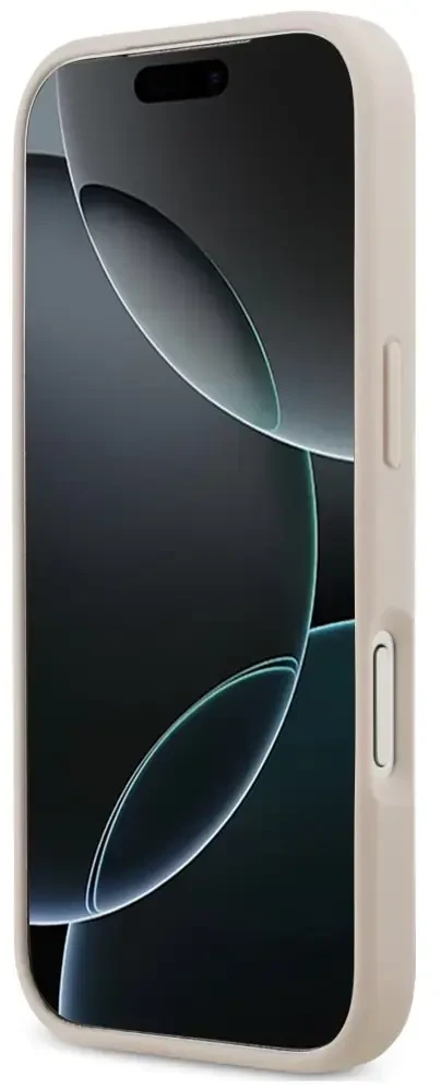 Dėklas Guess 4G Double Card Triangle do iPhone 18 Pro Max / 17 Pro Max rožinė